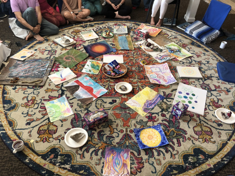 art in circle